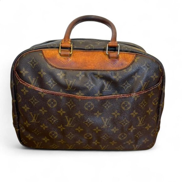 Louis Vuitton Handbags - Louis Vuitton 1997 Deauville Bag in Brown Monogram Canvas Vintage Good Condtion
